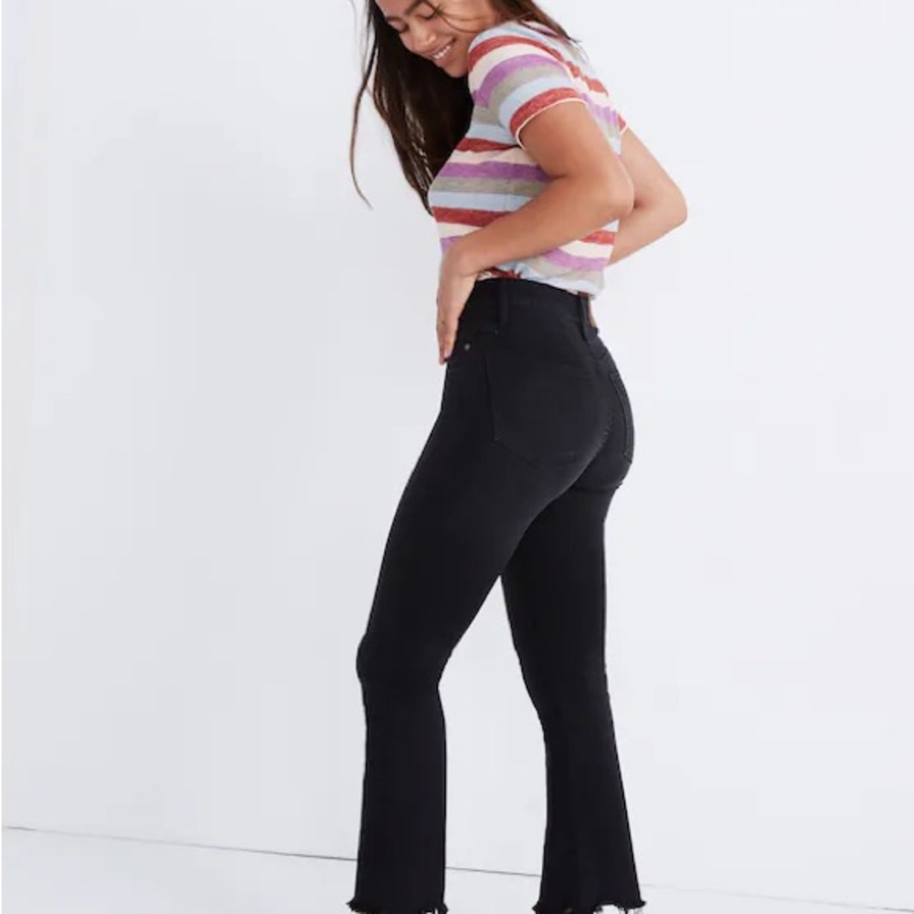 Madewell Women's Black Flare Jeans